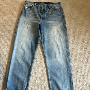 Etica Tyler vintage straight jeans, sz 31
